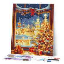 Laden Sie das Bild in den Galerie-Viewer, Diamond Painting - Schein des Heiligabends