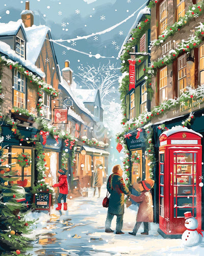 Diamond Painting - Britische Feststraße