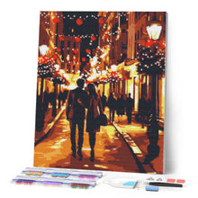 Laden Sie das Bild in den Galerie-Viewer, Diamond Painting - Romantische Weihnachtsnacht