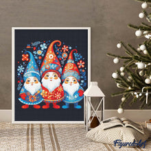 Laden Sie das Bild in den Galerie-Viewer, Diamond Painting - Wichtel-Trio