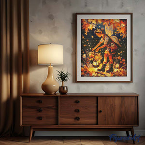 Diamond Painting - Süße Herbstfee