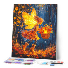 Laden Sie das Bild in den Galerie-Viewer, Diamond Painting - Die Blättersammler-Fee