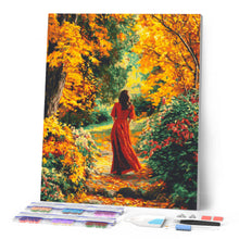 Laden Sie das Bild in den Galerie-Viewer, Diamond Painting - Dame in Rot