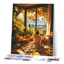 Laden Sie das Bild in den Galerie-Viewer, Diamond Painting - Gemütlicher Herbstmorgen
