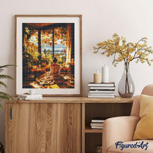 Laden Sie das Bild in den Galerie-Viewer, Diamond Painting - Gemütlicher Herbstmorgen