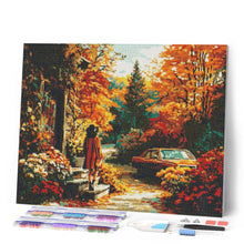 Laden Sie das Bild in den Galerie-Viewer, Diamond Painting - Herbstlicher Abschied
