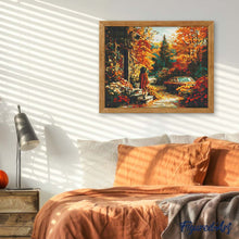 Laden Sie das Bild in den Galerie-Viewer, Diamond Painting - Herbstlicher Abschied