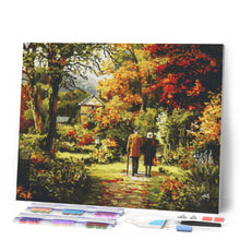 Laden Sie das Bild in den Galerie-Viewer, Diamond Painting - Ewige Liebe im Herbst