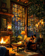 Laden Sie das Bild in den Galerie-Viewer, Diamond Painting - Gemütlicher Herbstabend