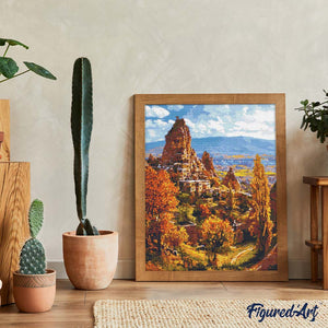 Diamond Painting - Felsenburg Kappadokien