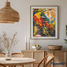 Laden Sie das Bild in den Galerie-Viewer, Diamond Painting - Japanische Pagode im Herbst