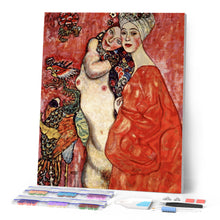 Laden Sie das Bild in den Galerie-Viewer, Diamond Painting - Die Freundinnen - Klimt