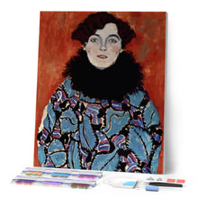 Laden Sie das Bild in den Galerie-Viewer, Diamond Painting - Porträt von Johanna Staude - Klimt