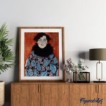 Laden Sie das Bild in den Galerie-Viewer, Diamond Painting - Porträt von Johanna Staude - Klimt