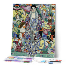 Laden Sie das Bild in den Galerie-Viewer, Diamond Painting - Porträt von Friederike Maria Beer - Klimt