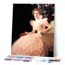 Laden Sie das Bild in den Galerie-Viewer, Diamond Painting - Porträt von Sonja Knips - Klimt