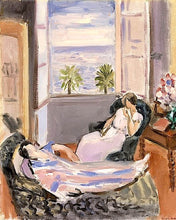 Laden Sie das Bild in den Galerie-Viewer, Diamond Painting - Interieur mit zwei Figuren, offenes Fenster - Matisse