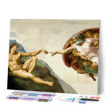 Laden Sie das Bild in den Galerie-Viewer, Diamond Painting - Die Erschaffung Adams - Michelangelo