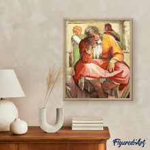 Laden Sie das Bild in den Galerie-Viewer, Diamond Painting - Der Prophet Jeremia - Michelangelo