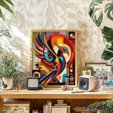 Laden Sie das Bild in den Galerie-Viewer, Diamond Painting - Kühner Abstrakter Phönix