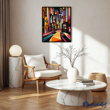Laden Sie das Bild in den Galerie-Viewer, Diamond Painting - Kühne Abstrakte Straße