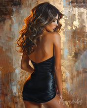 Laden Sie das Bild in den Galerie-Viewer, Diamond Painting - Glamouröses Frauenporträt