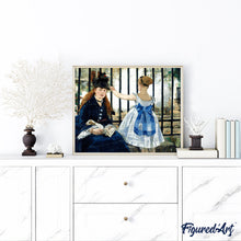 Laden Sie das Bild in den Galerie-Viewer, Diamond Painting - Die Eisenbahn - Manet