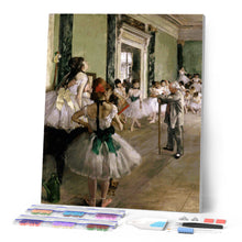 Laden Sie das Bild in den Galerie-Viewer, Diamond Painting - Die Ballettklasse - Degas