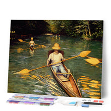 Laden Sie das Bild in den Galerie-Viewer, Diamond Painting - Die Pirogen - Caillebotte