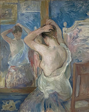 Laden Sie das Bild in den Galerie-Viewer, Diamond Painting - Vor dem Spiegel, 1890 - Morisot