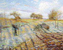 Laden Sie das Bild in den Galerie-Viewer, Diamond Painting - Weißer Frost - Pissarro