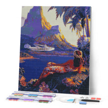 Laden Sie das Bild in den Galerie-Viewer, Diamond Painting - Fliege zu den Südseeinseln