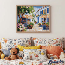 Laden Sie das Bild in den Galerie-Viewer, Diamond Painting - Sonnige Blumenstraße