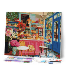 Laden Sie das Bild in den Galerie-Viewer, Diamond Painting - Bunte Eckboutique