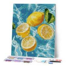 Laden Sie das Bild in den Galerie-Viewer, Diamond Painting - Zitronenbrise