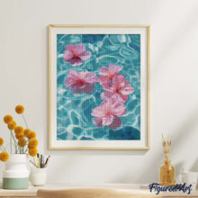 Laden Sie das Bild in den Galerie-Viewer, Diamond Painting - Schwebende Kirschblüte