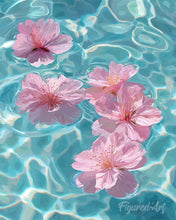 Laden Sie das Bild in den Galerie-Viewer, Diamond Painting - Schwebende Kirschblüte