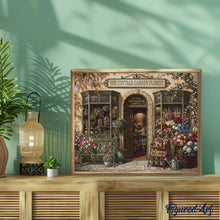 Laden Sie das Bild in den Galerie-Viewer, Diamond Painting - Die Cottage-Blumenboutique
