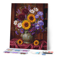 Laden Sie das Bild in den Galerie-Viewer, Diamond Painting - Lebendiger Gartenstrauß