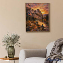 Laden Sie das Bild in den Galerie-Viewer, Diamond Painting - Amerikanische Kulturlandschaft