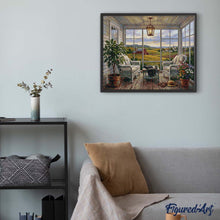Laden Sie das Bild in den Galerie-Viewer, Diamond Painting - Friedliche Veranda