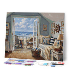 Laden Sie das Bild in den Galerie-Viewer, Diamond Painting - Meerblick