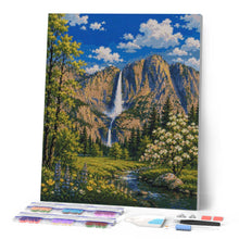Laden Sie das Bild in den Galerie-Viewer, Diamond Painting - Yosemite-Nationalpark, Vernal Fall - Kalifornien