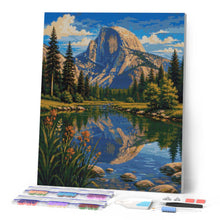 Laden Sie das Bild in den Galerie-Viewer, Diamond Painting - Yosemite-Nationalpark, Half Dome - Kalifornien