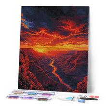 Laden Sie das Bild in den Galerie-Viewer, Diamond Painting - Grand-Canyon-Nationalpark, Wüstenklippen - Arizona