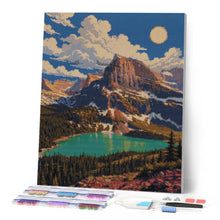 Laden Sie das Bild in den Galerie-Viewer, Diamond Painting - Glacier-Nationalpark, Montana