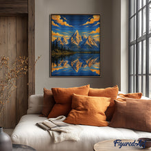 Laden Sie das Bild in den Galerie-Viewer, Diamond Painting - Grand-Teton-Nationalpark, Wyoming