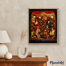 Laden Sie das Bild in den Galerie-Viewer, Diamond Painting - Weihnachts-Spielzeugladen