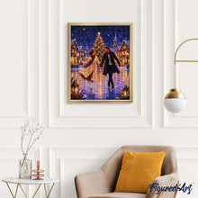 Laden Sie das Bild in den Galerie-Viewer, Diamond Painting - Romantische Weihnachten