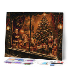 Laden Sie das Bild in den Galerie-Viewer, Diamond Painting - Weihnachtliches Schaufenster